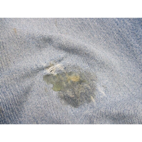 VINTAGE Levis Jeans 550 Relaxed Men 36x30 Blue Orange Tab Distressed Denim USA * - Picture 10 of 16